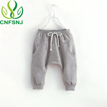CNFSNJ 2020 Poletje adicolo korejski otroci bombaž hlače sedem bombaž frotirja majhne hlače za fantje in dekleta Haren hlače čipke