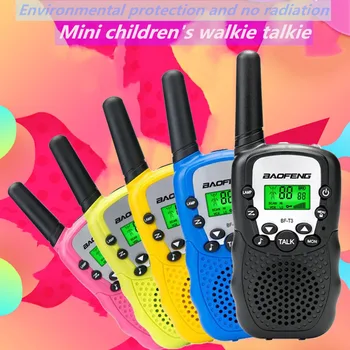Debelo Otroke Mini Otroci UHF Walkie Talkie BF-T3 Baofeng FRS dvosmerni Radijski Comunicador T3 Priročno Talkie Hf oddajnik in Sprejemnik