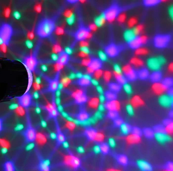Disco Krogla Disco Luči Stranka, Luči, Zvok, Vklopi Led 3W RGB light show Dance za Sobi Doma Strank, Rojstni dan, Poroko, Kažejo,