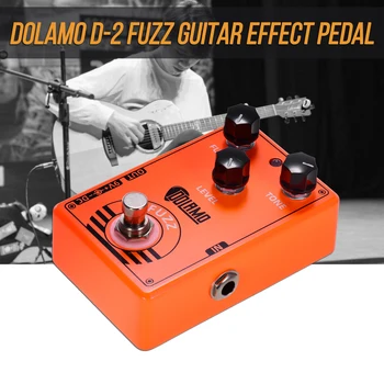 Dolamo D-2 PUH Kitara Učinek Pedal s True Bypass za Električno Kitaro, kitaro učinek pedal kitare dodatki