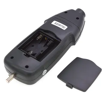DT2236C 2 v 1 za Hitro Detekcijo Meter Laserski vrt. / MIN merilnik vrtljajev LED Digitalni Optični Kontaktni Tahometer Detektor Meter