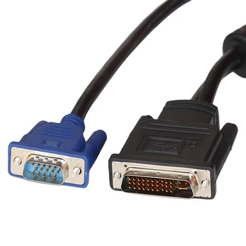DVI M1-DA 30+5 pin za VGA, Dual link+ USB Projektor kabel za 1,7 m