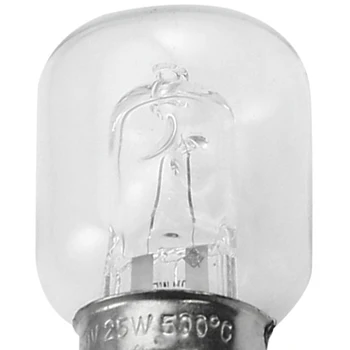 E14 Visoko Temperaturo Žarnica 500 Stopinj 25 W Halogenske Mehurček Pečica Žarnica E14 250V 25 W Quartz Žarnica