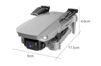 E88 Mini UAV Fiksna Višina 4K Zračne Fotografije Mini Zložljiv Quadcopter Fotoaparat Zložljive RC Quadcopter.
