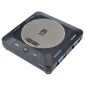 Ezcap289 1080P HDMI Predavanje Diktafon VGA Zajem Videa Vgrajen Mikrofon Mikrofon ZA Snemanje Predavanje Lekcije Konferenca, USB Diska