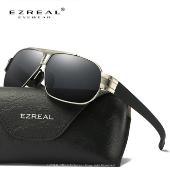 EZREAL HD Polarizirana sončna Očala Vožnje Moške UV400 Očala Vzoren Načrt Očala oculos Moški Kul Očala Pribor 8516