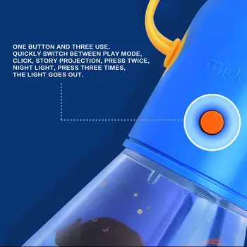 Fant ' s Multi-funkcijo Zgodba Projektor Tri V Eno Zvezdnato Spalna Lahka Otroška Igrača Noč darilo za Otroke