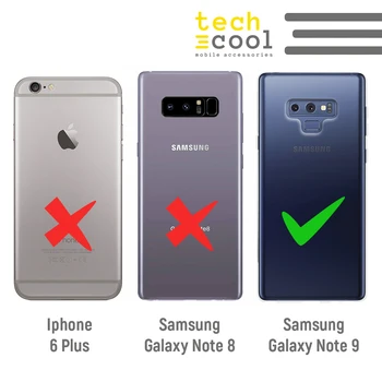 FunnyTech®Silikonsko Ohišje za Samsung Galaxy Note 9 l Mini dinozavri prosojno ozadje