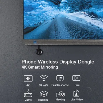 G17 5G WiFi 1080P HD TV Palico za chromecast miracast airplay DLNA Zrcaljenje HDMI Zaslon ključ za Google doma chrome netflix