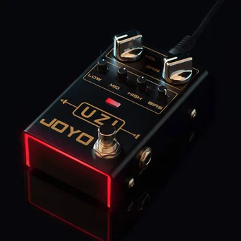 JOYO R-03 UZI Distortion Pedal Kitara Efekt Pedal za Heavy Metal Glasbo, Z PRISTRANSKOSTI Gumb, True Bypass, Kitare Dodatki