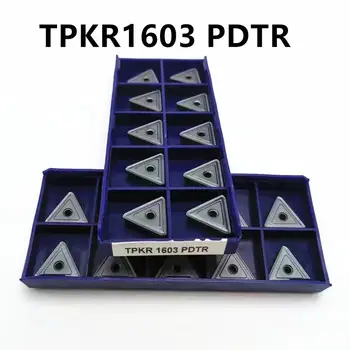 Karbida TPKR 1603 PDTR LT30 struženje, rezkanje orodje Karbida vstavite orodje, stružnica TPKN1603 pdtr rezkanje rezalnik CNC orodje TPKN