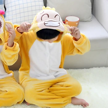 Kigurumis Živali Opica Otroci Anime Cosplay Smešno Kostum Obleko Šoli Stranka Študent Igrati Igre Onesies Uspešnosti Fancy