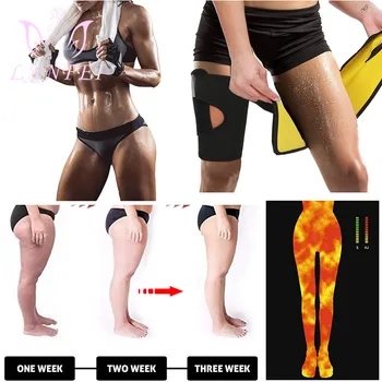 LANFEI Savna Znoj Stegno Brivnik pasu Ženske Neoprenske Stisni telovadba vaja Noge Oblikovalci Hujšanje korzet, ki Odtehta Izgubo Modeliranje Trak