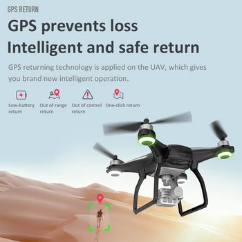 LAUMOX X35 Brnenje GPS, WiFi 4K HD Kamera Strokovno RC Quadcopter Brushless Motor brezpilotna letala Gimbal Stabilizator 28 minut letenja