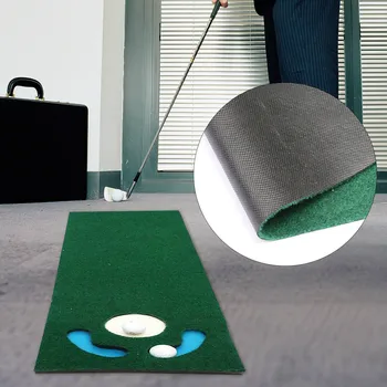 Lndoor Prostem Golf Preprogo Mini Dajanje Žogo Pad dvosmerni Praksi Mat Stroj Anti-Slip Zelene Prakse Golf Dajanje Mat
