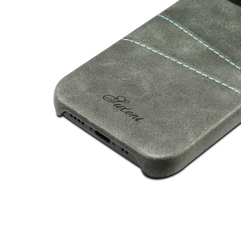 Luksuzni Usnjena torbica za iPhone 12 Pro Max 12 Mini 11 PRO Max XR Hrbtni Pokrovček Kartice Denarnice Ohišje za Samsung S20 ultra Opomba 20 ultra