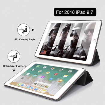 Magnetni Primeru za 9,7 2018 iPad 6. Generacije Samrt PU Usnje Silikonski Nazaj Kritje Za iphone Pro 11 Za 12,9 2018 Funda Flip Primeru