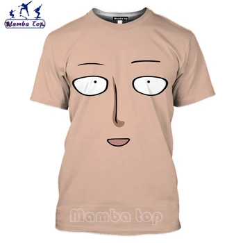 Mamba top Anime En Udarec Človek Majica 3D Cartoon Poletnih O Vratu moška T-srajce Moda za Ženske Tshirt Fitnes Casual Moški Šport