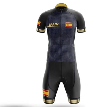Nova Španija kolesarjenje skinsuit moških ropa ciclista hombre 2020 hitro suho telo obleko dihanje izposoja jumpsuit 20 D gel triatlon obleko