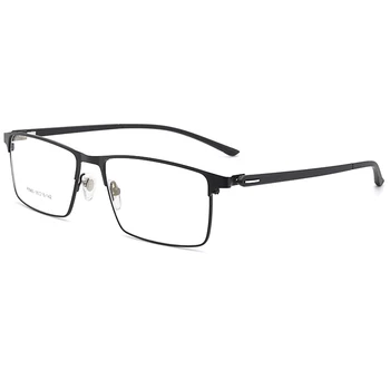 P9960 Moških Titanove Zlitine Očala Okvir za Moške Očala IP Galvanizacijo Zlitine Material,Polno Rim in Pol Platišča