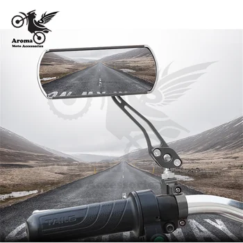 Pisane nalepke motocikel pribor dirke pit bike deli motokros ogledal univerzalno skuter rearview mirror