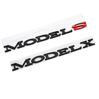Prostor X Model S 3 X Nalepka Za Tesla Model 3 Model X Y Model S Črkami Rep Črko Oznake Avto Dodatki Nalepke Logotip Emblemi
