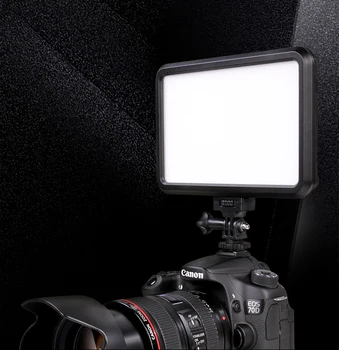 PT-12B Slim LED Video Luč Bi-Color & Zatemniti LCD-Zaslon DSLR Studio LED Luči Svetilka Plošča 3200-5600K za Kamero DV Kamere