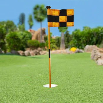 Putting Green Palico Pomoči Za Usposabljanje Golf Zastavo Prakse Na Prostem Šport Luknjo Pokal Dom, Vrt, Dvorišče Snemljiv Prenosni Najlon Darilo