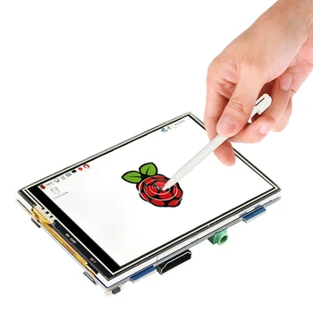 Raspberry Pi 4 Zaslon 3.5 palčni Raspberry Pi 3, Zaslon na Dotik, 480*320 LCD Monitor za Raspberry Pi 4 3 Model B 3B Plus 3B+