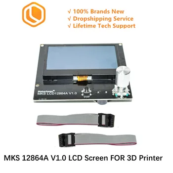 SIMAX3D MKS, LCD12864A V1.0 Inteligentni Zaslon LCD Plošči Krmilnik Modul Smart Display Moder Zaslon za 3D Tiskalnik Deli