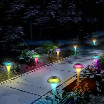 Sončne svetlobe gob travnik lučka valjaste NLP lučka LED na prostem nepremočljiva park, dvorišče, vrt oltarja pot decoratively lučka