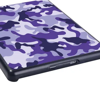 Tiskani Slim Hard Shell Tablet Primeru Zajema Fit Amazon Kindle 10. / 8. Paperwhite 2012 2013 2018 Kritje Primera + Prosti Pero