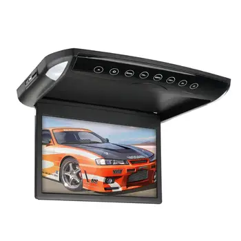 Ultra Tanek 10.1 palčni Avto Monitor Streho Stropna Flip Navzdol TFT LCD DVD Predvajalnik, USB, SD MP5 Zvočniki Igre
