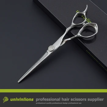 Univinlions 6 inch damask slog barber frizerske škarje vgravirana las škarje vroče frizuro škarje japonska pro striženje las