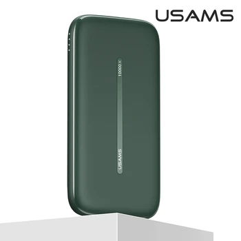 USAMS Qi Brezžični Moči banke 10000mAh PowerBank Polnilnik za iPhone, Samsung hitro polnjenje QC 3.0 18W PD Prenosni Zunanje Baterije