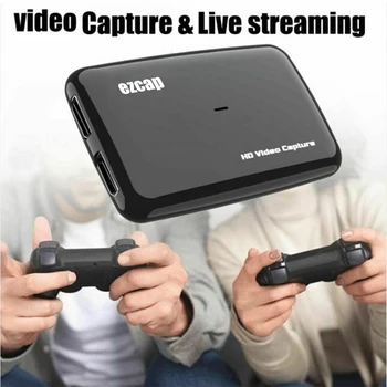 USB 3.0 Video Capture Card Game TV Box, DVD HD Kamera Snemanje Plošče Grabežljivac Loop Out, Mic V 1080P 60fps PC OBS Živo
