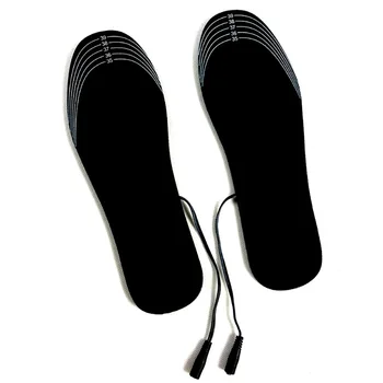 USB Polnjenje Električnih Ogrevani Vložki Unisex Zimske Toplejše Stopala Za Čevlje Ogrevanje Vložek Čevlji Cuttable Polnilna Grelne Blazine