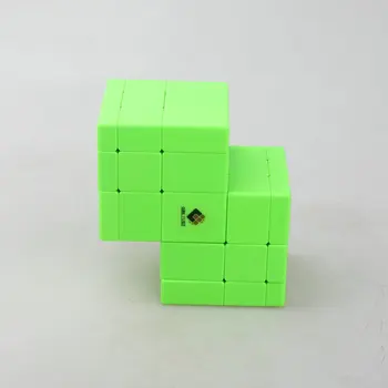 Visoka Kakovost Najnovejši 2-v-1 Conjoined Puzzle CubeTwist Ogledalo Magic Cube 3x3x3 Izobraževalne Igrače Posebne Igrače Za Otroke