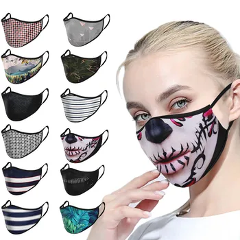 Visoka Kakovost Oblikovanja Maske za enkratno uporabo Stroj Masko Natisnjeni Maske Bombaž Odraslih Zaščitna PM 2.5 Prah Usta Pokrivajo Usta Masko