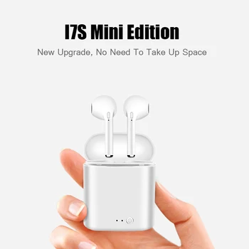 Vroče Prodati TWS i7 Mini TWS Brezžična tehnologija Bluetooth 5.0 Slušalke Res Stereo Slušalke slušalka S Polnjenjem Polje Mikrofonom Za Pametni telefon xiaomi