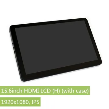 Waveshare za 15,6 palčni IPS 1920x1080 Kapacitivni Zaslon na Dotik LCD z Kaljenega Stekla, Pokrov HDMI Zaslonu za Raspberry Pi BB Black