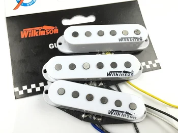 Wilkinson Premium 60 je WVS Alnico V Eno Tuljavo, Kitara Pickups, Bela Električna Kitara Pickups Za ST kitara Izdelana V Koreji
