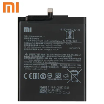 Xiao Mi Xiaomi BN37 Telefon Baterija Za Xiao mi Redmi6 Redmi 6 Redmi 6A Redrice 6 3000mAh BN37 Originalne Nadomestne Baterije + Orodje