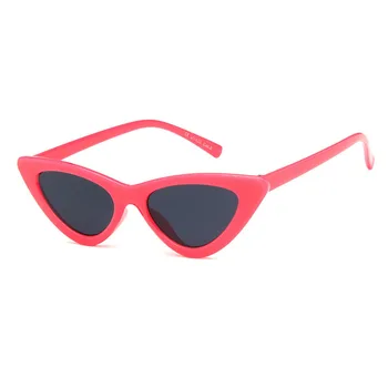Ywjanp 2019 Novih otroci sončna očala fantje in dekleta otrok srčkan trikotnik mačka oči, sončna očala UV400 očala odtenek baby Oculos UV400