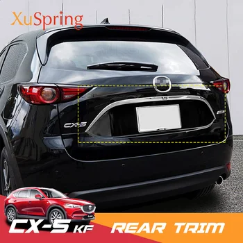 Za Mazda CX-5 CX5 2017-2020 KF Avto Zadnja Vrata Prtljažnik Polje Trim Nalepke Chrome Okrasimo Trakovi Pokrov Okrasni NOVO Styling