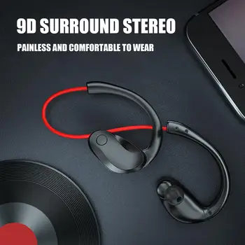 Za Xiaomi LG M10 Bluetooth 4.1 Slušalke Binaural Brezžični Magnetni Telefonske Slušalke Stereo Visi Šport Držalo Teče Čepkov