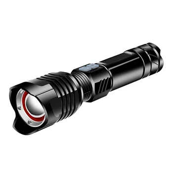 ZHIYU Najbolj Močna LED Svetilka USB Polnilna LED Svetilko Uporabo 26650 Baterije XHP50 Taktična Svetilka Ročna Svetilka za Kampiranje