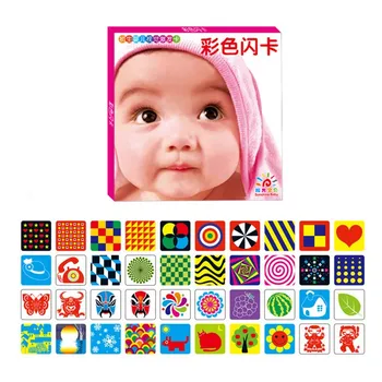 Črna In Bela, Za Izobraževalne Baby Visual Usposabljanje Sim Živali Montessori Izobraževanje babie Flash Carde